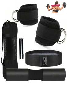 4-piece stretching bands and sponge under R350